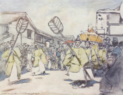 Una procesión religiosa de Mortimer Ludington Menpes